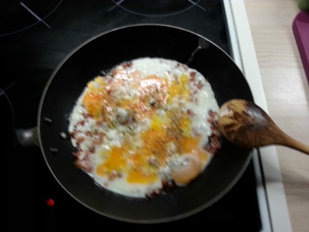 Speck-Eiomelette